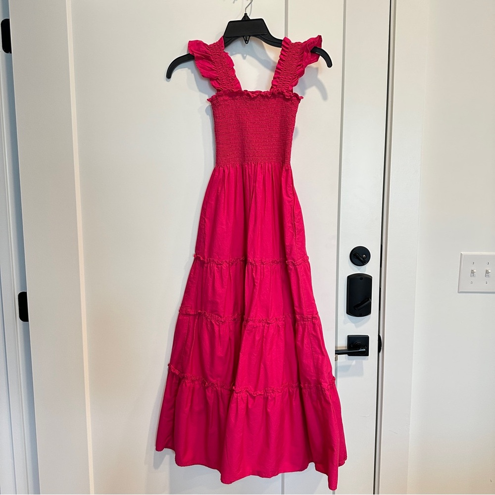 Elegant Pink Maxi Dress